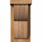 Ekena Millwork Crestline Rough Sawn Corbel w/Backplate, Western Red Cedar, 6"W x 8"D x 12"H COR06X08X12CRE01RWR - alternate 4